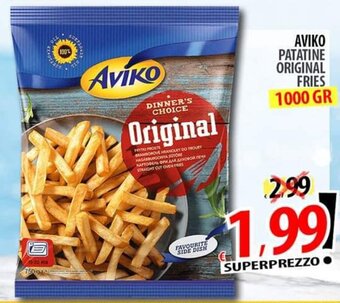 Il Genio Supermercato Aviko Patatine Original Fries 1000 gr offerta