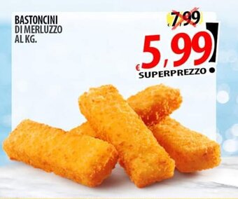 Il Genio Supermercato Bastoncini di Merluzzo offerta