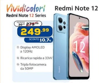 Euronics Redmi Note 12 offerta