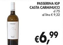Coal Carminucci passerina igp casta offerta