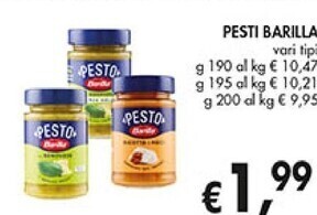 Coal Barilla pesti offerta