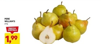 DPiù Pere william' s offerta