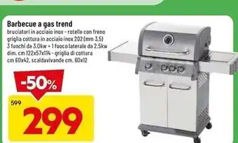 DPiù Barbecue a gas trend offerta