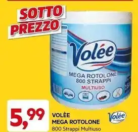 DPiù Volee mega rotolone offerta