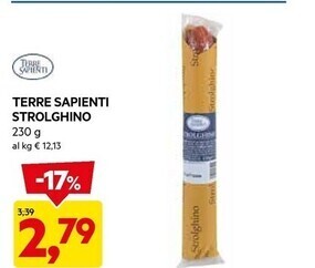 DPiù Terre sapienti strolghino offerta