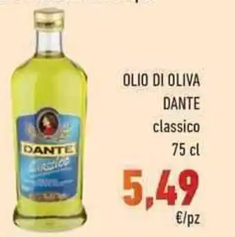 Conad City Dante Olio Di Oliva Dante classico 75 cl offerta
