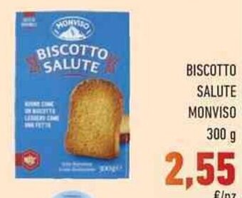 Conad City Biscotto Salute Monviso 300 g offerta