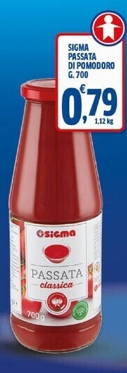 Sigma Sigma passata di pomodoro offerta