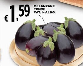 Sigma Melanzane tonde offerta