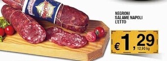 Sigma Negroni salame napoli offerta