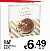 Sigma Algida torta romantica offerta