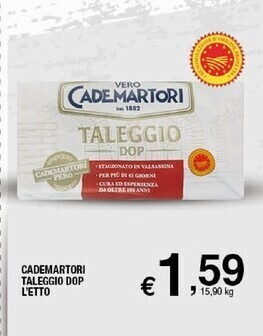 Sigma Cademartori taleggio dop offerta