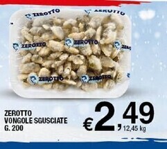 Sigma Zerotto vongole sgusciate offerta