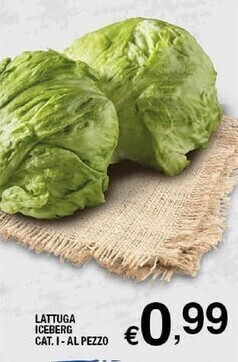 Sigma Lattuga iceberg offerta