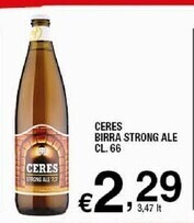 Sigma Ceres birra strong ale cl . 66 offerta