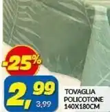 Risparmio Casa Tovaglia policotone 140x180cm offerta