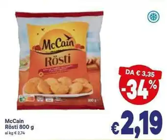 A&O McCain Rösti 800g offerta