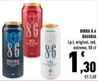 Conad Bavaria Birra 8.6 50 cl offerta