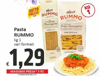 Paghi Poco Rummo Pasta 1 kg offerta