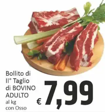 Paghi Poco Bovino Adulto Bollito di Il° Taglio offerta