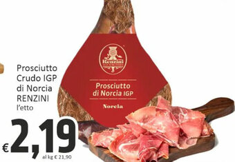 Paghi Poco Renzini Prosciutto Crudo IGP di Norcia offerta