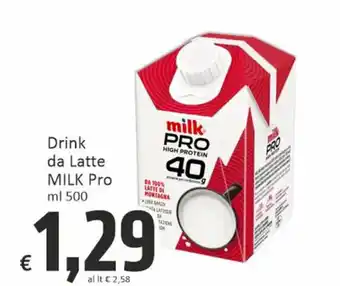 Paghi Poco Milk Pro Drink da Latte 500 ml offerta