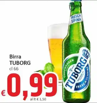 Paghi Poco Tuborg Birra 66 cl offerta