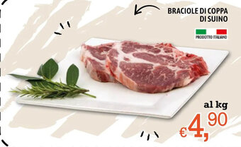 Famila Braciole Di Coppa Di Suino offerta