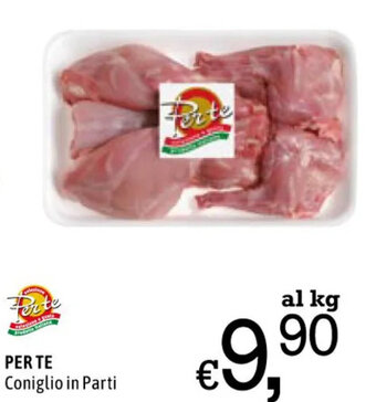 Famila Per Te Coniglio in Parti offerta