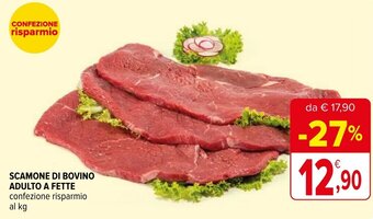 Iperal Scamone di Bovino Adulto a fette offerta