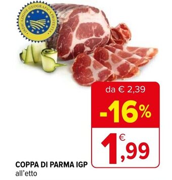 Iperal Coppa di Parma IGP offerta