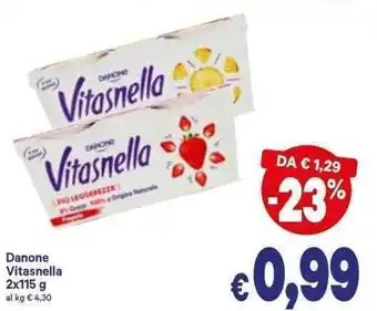 Danone Vitasnella 2x115g