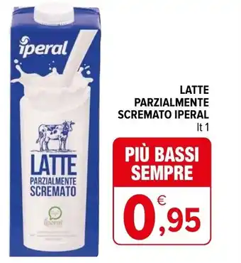 Iperal Latte Parzialmente Scremato 1 lt