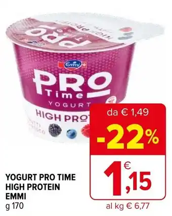 Iperal Emmi Yogurt Pro Time High Protein 170 g offerta