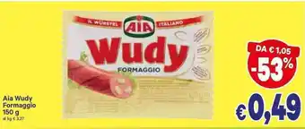 A&O Aia Wudy Formaggio 150g offerta