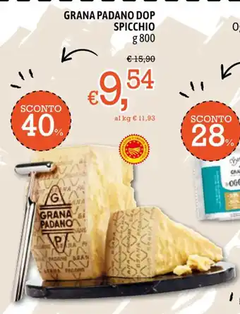 Famila Grana Padano DOP Spicchio 800 g offerta