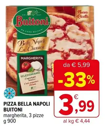 Iperal Buitoni Pizza Bella Napoli 900 g offerta