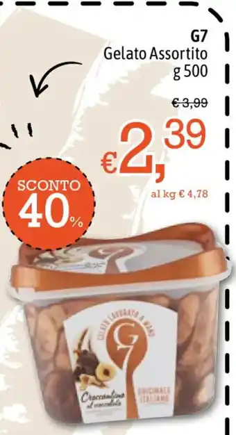 Famila G7 Gelato Assortito 500 g offerta