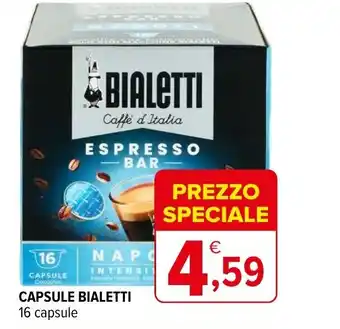 Iperal Bialetti Capsule 16 capsule offerta