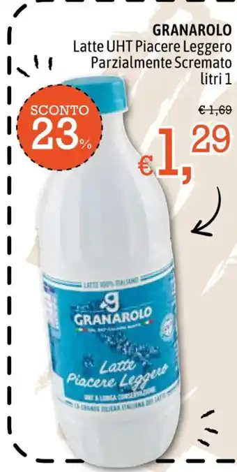 Famila Granarolo Latte UHT Piacere Leggero 1 LItri offerta