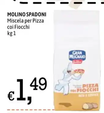 Famila Mulino Spadoni Miscela per Pizza col Fiocchi 1 kg offerta