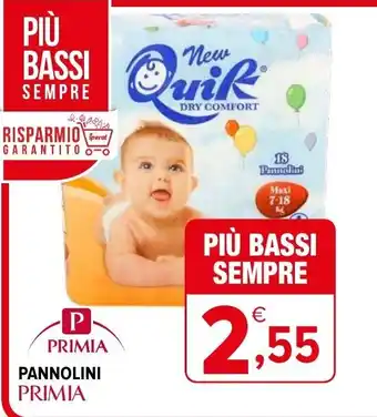Iperal Primia Pannolini offerta