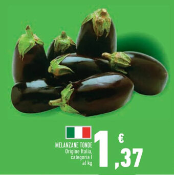 Conad City Melanzane Tonde offerta