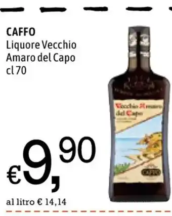 Famila Caffo Liquore Vecchio Amaro del Capo 70 cl offerta
