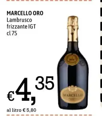 Famila Marcello Oro Lambrusco frizzante IGT 75 cl offerta