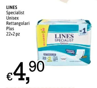 Famila Lines Specialist Unisex Rettangolari Plus 22+2 pz offerta