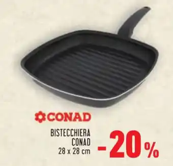 Conad City Conad Bistecchiera 28 x 28 cm offerta