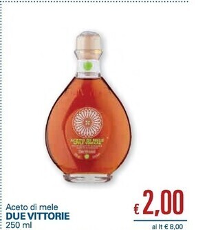 Unes Due vittorie aceto di mele offerta