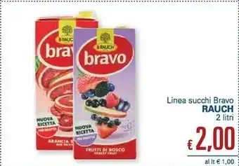 Rauch linea succhi bravo