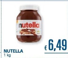 Unes Ferrero nutella offerta